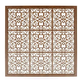Carved panel from the groups